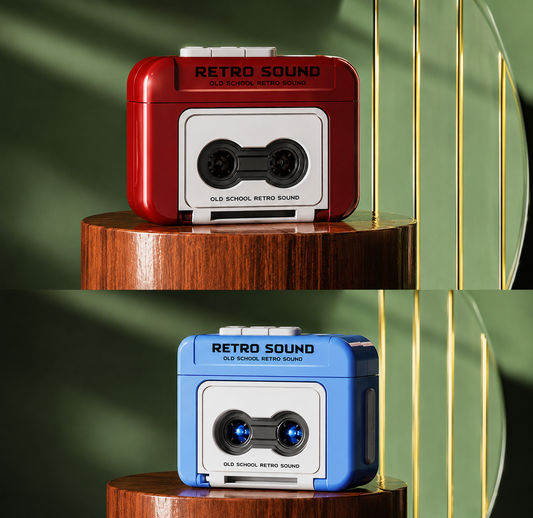 QOVIXA™ Retro Sound Mini Voice Recorder